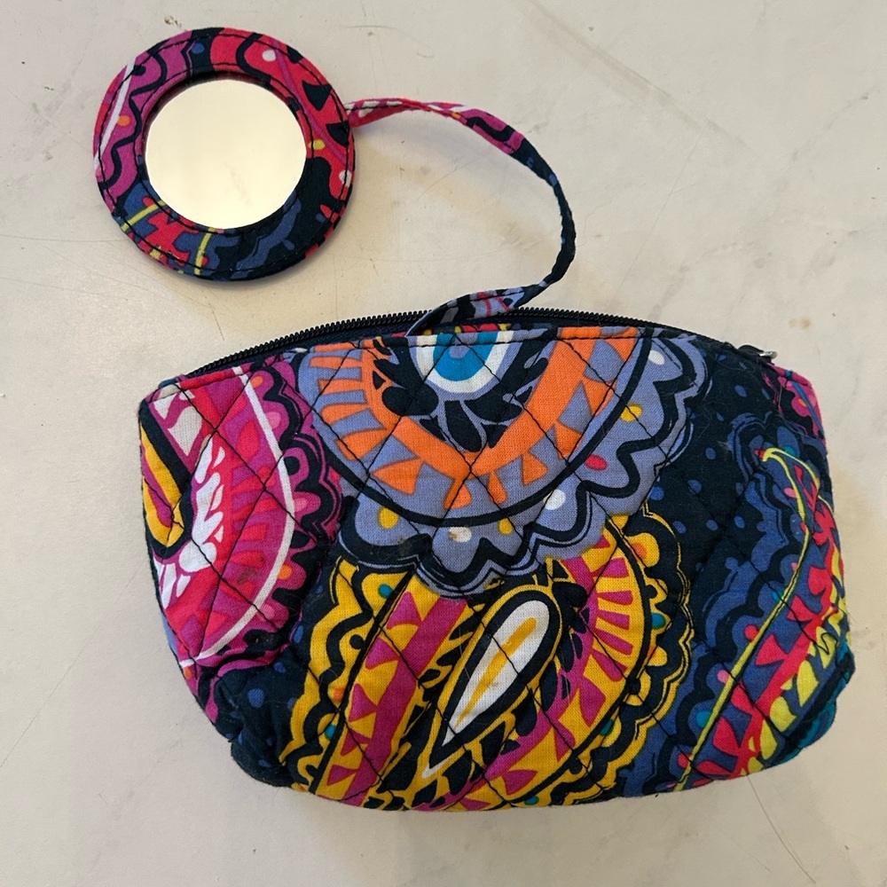Vera Bradley Mirror Cosmetic Bag